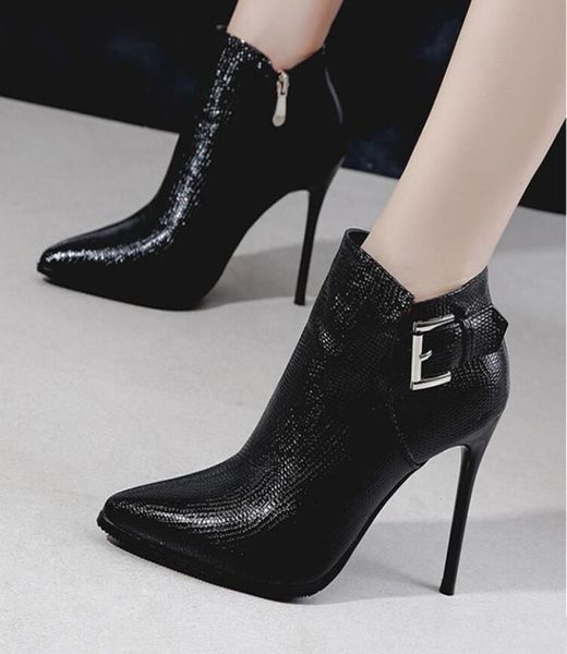 women ankle martin boots women shoes pu leather zipper pumps wedding dress winter warm snow boots women6092511, Black
women ankle martin boots women shoes pu leather zipper pumps wedding dress winter warm snow boots women6092511, Black