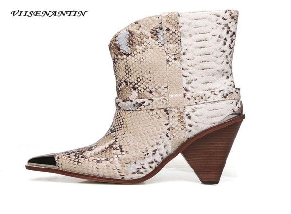 boots style super high heel snake pattern natural leather low barrel rubber pointed toe strange knight women3814567, Black
boots style super high heel snake pattern natural leather low barrel rubber pointed toe strange knight women3814567, Black