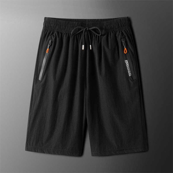 men's shorts ice silk shorts summer outdoor sports large light thin cold four side spring quick drying casual split pants, White;black
men's shorts ice silk shorts summer outdoor sports large light thin cold four side spring quick drying casual split pants, White;black