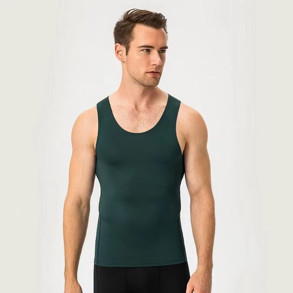 men's tight running tank exercise training tank sleeveless fitness large elastic shirt customization, Black
men's tight running tank exercise training tank sleeveless fitness large elastic shirt customization, Black