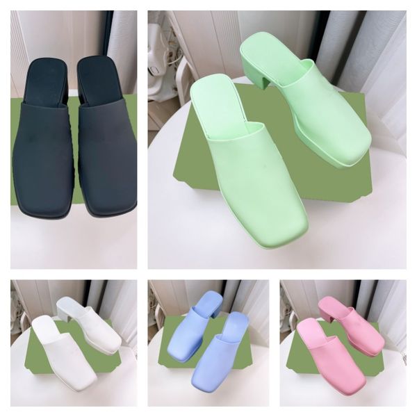 designer womens sandals heels rubber slippers platform 2.5cm candy color jelly shoes slippers outdoor beach sandals with box, Black
designer womens sandals heels rubber slippers platform 2.5cm candy color jelly shoes slippers outdoor beach sandals with box, Black