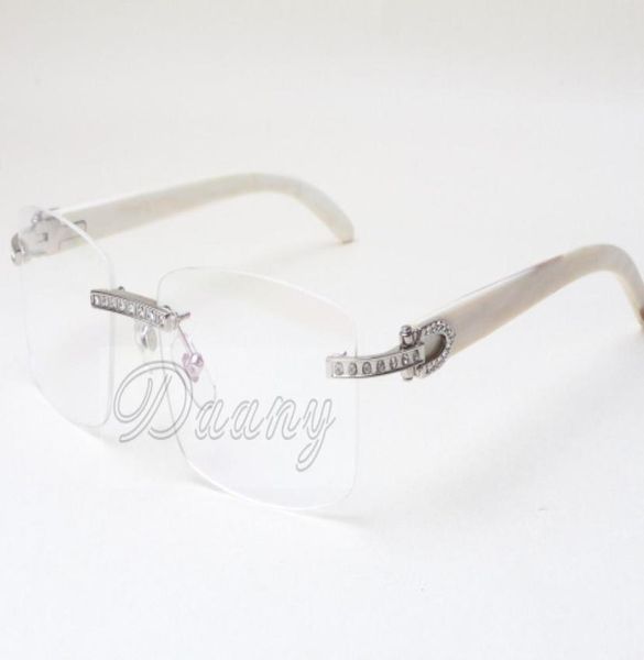 direct fashion eyeglasses frame spectacle frame t3524012 white natural rhinoceros horn square diamond glasses 52032359, Silver
direct fashion eyeglasses frame spectacle frame t3524012 white natural rhinoceros horn square diamond glasses 52032359, Silver