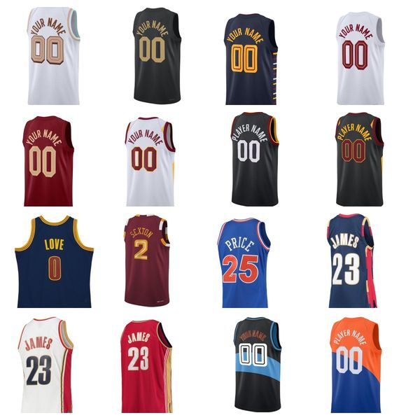 donovan mitchell darius garland custom basketball jerseys evan mobley jarrett allen clevelands cavalier ricky rubio caris levert kevin love, Black;red
donovan mitchell darius garland custom basketball jerseys evan mobley jarrett allen clevelands cavalier ricky rubio caris levert kevin love, Black;red