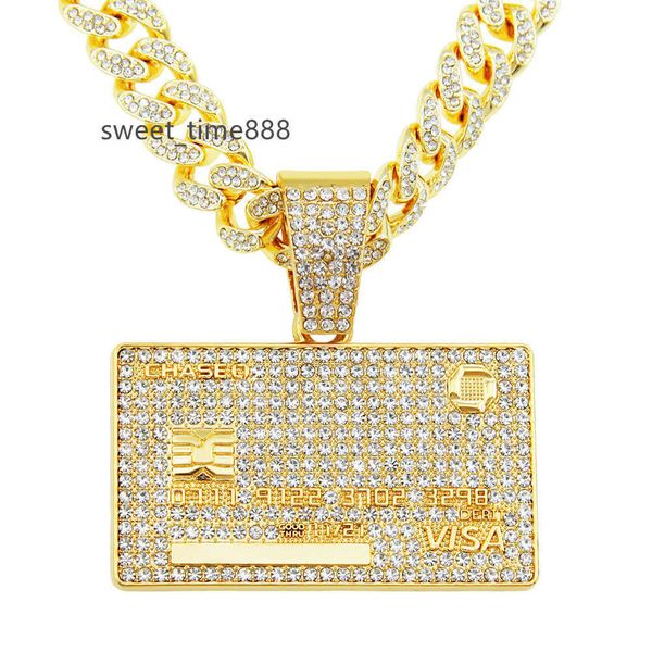 hip hop full diamond domineering pendant necklace for men's trendy and personalized street wear with cuban necklaces, Black
hip hop full diamond domineering pendant necklace for men's trendy and personalized street wear with cuban necklaces, Black