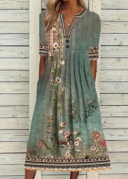 basic casual dresses fashion elegant dress woman short sleeve loose temperament holiday printed 230518, Black;gray
basic casual dresses fashion elegant dress woman short sleeve loose temperament holiday printed 230518, Black;gray