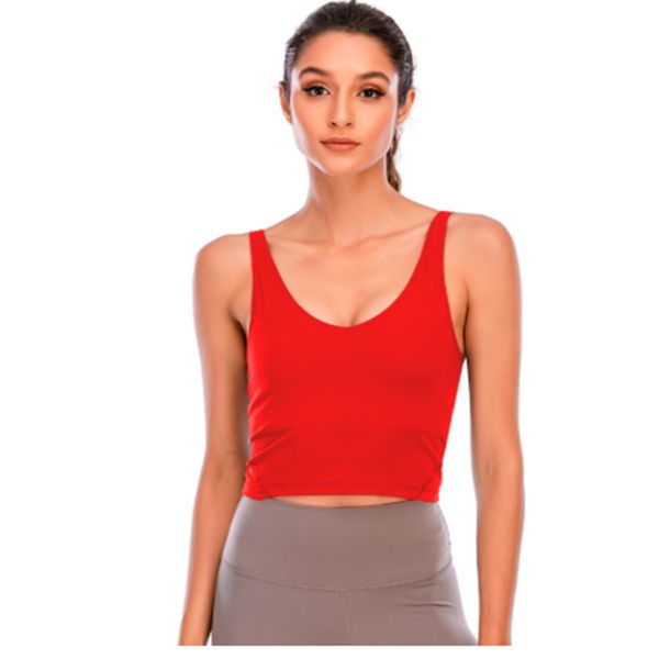 yoga fitness lu-98 tank women's fitness nude bra u-shaped shockproof underwear with chest pads
yoga fitness lu-98 tank women's fitness nude bra u-shaped shockproof underwear with chest pads
