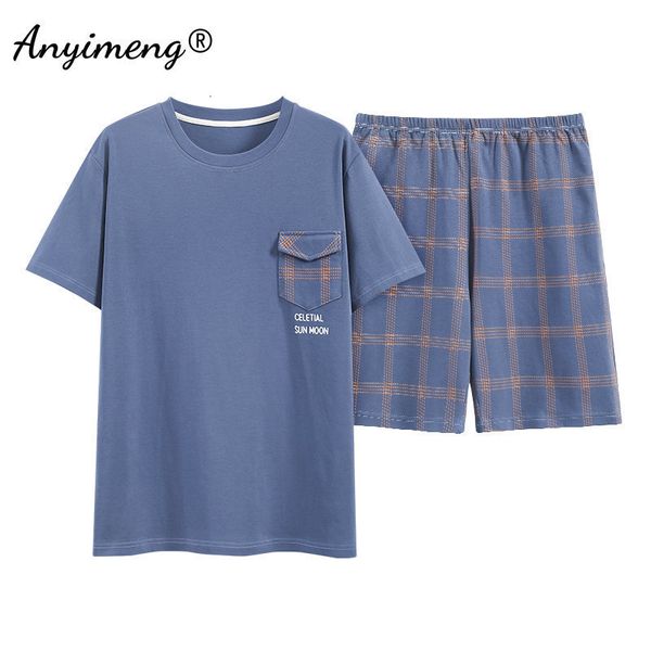 men's sleepwear mens l-5xl summer cotton homesuit fashion elegant plaid pants shorts pajamas set for man leisure sleepwear boys pullove, Black;brown
men's sleepwear mens l-5xl summer cotton homesuit fashion elegant plaid pants shorts pajamas set for man leisure sleepwear boys pullove, Black;brown