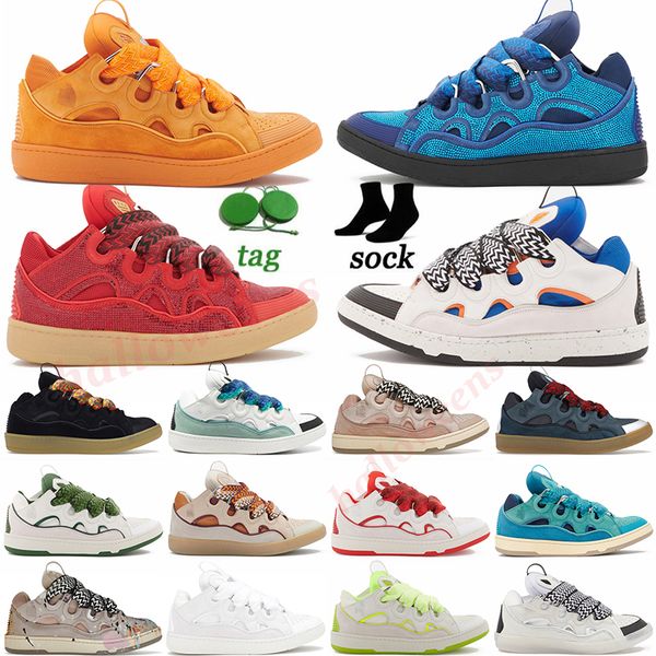 luxury designer mesh shoes men women laceup extraordinary embossed leather 2023 fashion curb sneakers calfskin rubber nappa platformsole sho, Black
luxury designer mesh shoes men women laceup extraordinary embossed leather 2023 fashion curb sneakers calfskin rubber nappa platformsole sho, Black