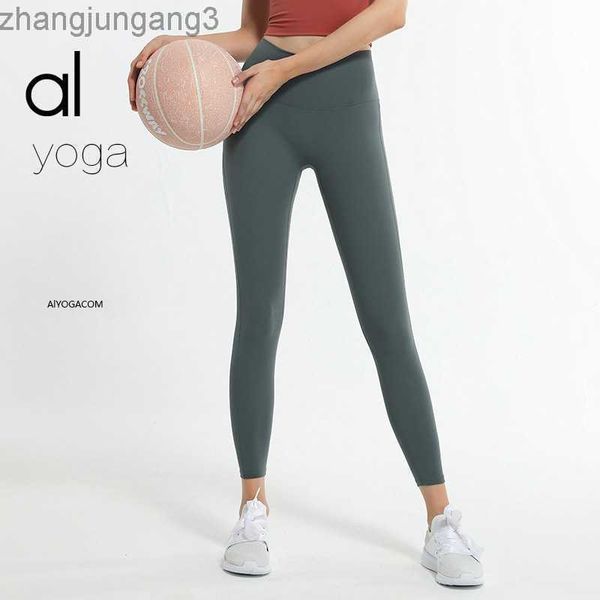 desginer alo yoga leggings high-waisted hip lifting nude pants women's solid color quick-drying tight running fitness pants, Black
desginer alo yoga leggings high-waisted hip lifting nude pants women's solid color quick-drying tight running fitness pants, Black