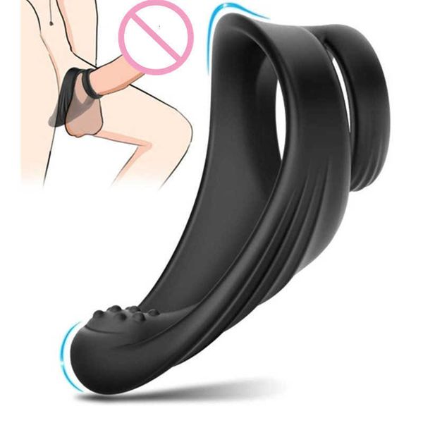 massager men's silicone sperm locking prostate vestibular stimulation massager dual ring fun
massager men's silicone sperm locking prostate vestibular stimulation massager dual ring fun