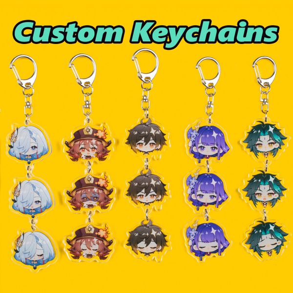 personalized charms keyring fashion anime custom keychains cartoon clear acrylic key chain p customized hologram plastic, Silver
personalized charms keyring fashion anime custom keychains cartoon clear acrylic key chain p customized hologram plastic, Silver