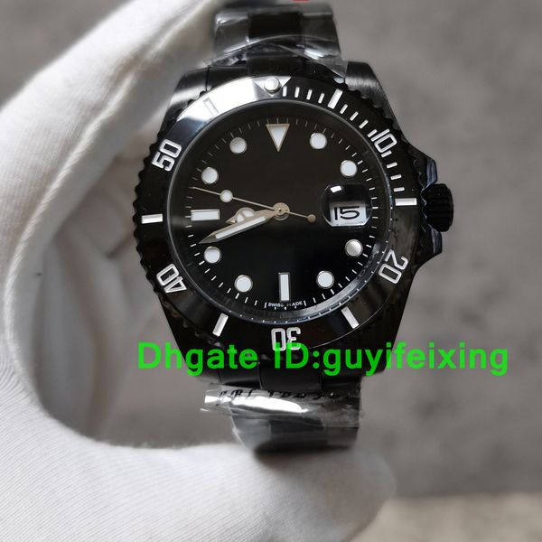 men's 40mm watches men 126610 116610 16610 full black dial and stainless steel oyster bracelet watch mechanical automatic 2813 ceramic, Slivery;brown
men's 40mm watches men 126610 116610 16610 full black dial and stainless steel oyster bracelet watch mechanical automatic 2813 ceramic, Slivery;brown