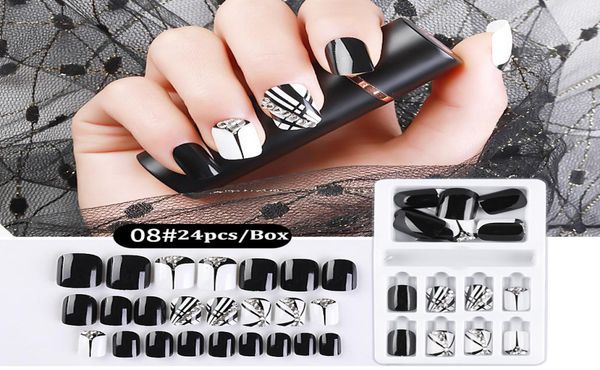 24pcs fake nails lattice grid heart design french multiple colors reusable false nails tips press on nails with glue sticker1889237, Red;gold
24pcs fake nails lattice grid heart design french multiple colors reusable false nails tips press on nails with glue sticker1889237, Red;gold