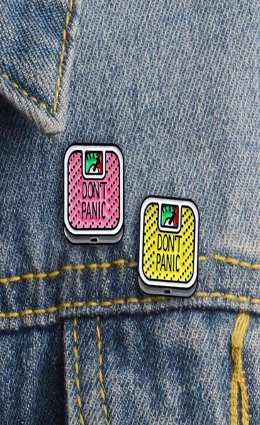scale don039t panic yellow pink personality creative brooch cartoon special tide new lapel denim badge pins3163896, Blue
scale don039t panic yellow pink personality creative brooch cartoon special tide new lapel denim badge pins3163896, Blue