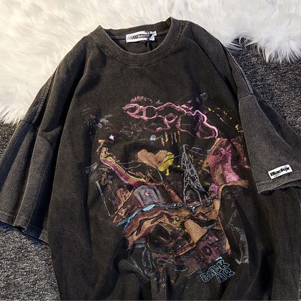 womens tshirt oversized short sleeve oversize street hip hop oneck goth casual harajuku grunge y2k tees pullover vintage clothes 230518, White
womens tshirt oversized short sleeve oversize street hip hop oneck goth casual harajuku grunge y2k tees pullover vintage clothes 230518, White