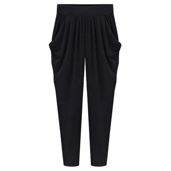 pants plus size 8xl 140kg women harem pants high elastic waist pleated trousers pockets thin slim ladies ankle length loose trousers, Black
pants plus size 8xl 140kg women harem pants high elastic waist pleated trousers pockets thin slim ladies ankle length loose trousers, Black
