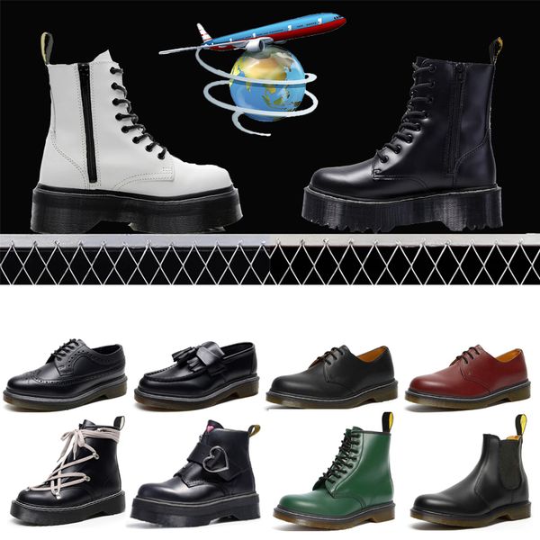 dr martins designer boots doc martens men womens winter snow booties classic color leather oxford bottom ankle shoes, Black
dr martins designer boots doc martens men womens winter snow booties classic color leather oxford bottom ankle shoes, Black