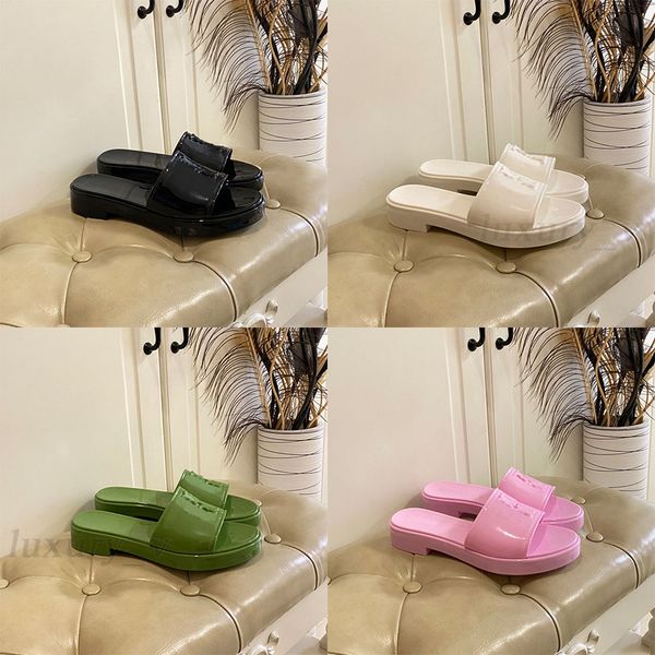 designer women slippers chunky rubber slides double letter jelly sandals lady high heels summer beach slipper beach scuffs, Black
designer women slippers chunky rubber slides double letter jelly sandals lady high heels summer beach slipper beach scuffs, Black