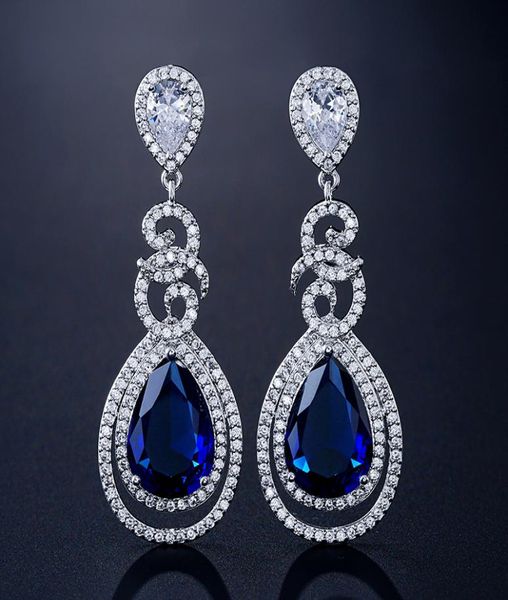 platinum plated cz teardrop bridal earrings sparkle statement earrings water drop zircon evening earrings wedding jewelry women gi8928223, Silver
platinum plated cz teardrop bridal earrings sparkle statement earrings water drop zircon evening earrings wedding jewelry women gi8928223, Silver