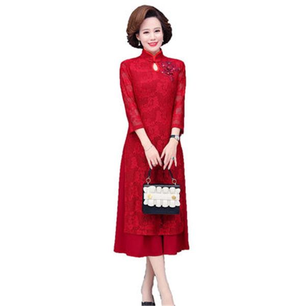 dresses large size women's cheongsam new summer female formal long dress lace hollow out red qipao embroidery elegant ladies dresses, Black;gray
dresses large size women's cheongsam new summer female formal long dress lace hollow out red qipao embroidery elegant ladies dresses, Black;gray