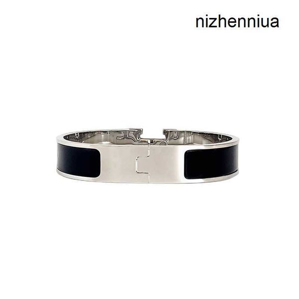 lassic h bracelet designer bangle luxury brand enamel bracelet for men women valentine's day mother' day jewelry holiday gift, Black
lassic h bracelet designer bangle luxury brand enamel bracelet for men women valentine's day mother' day jewelry holiday gift, Black