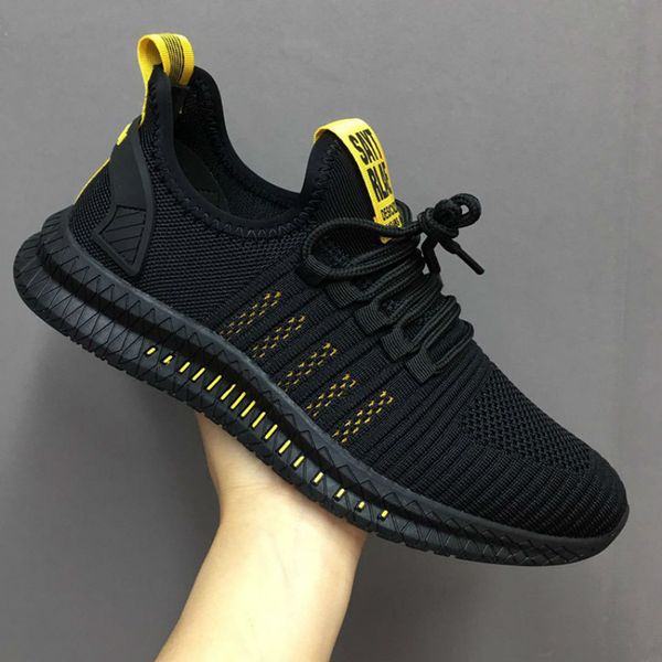 dress shoes fashion men sneakers mesh casual shoes lac-up men shoes lightweight vulcanize shoes walking sneakers zapatillas hombre 230519, Black
dress shoes fashion men sneakers mesh casual shoes lac-up men shoes lightweight vulcanize shoes walking sneakers zapatillas hombre 230519, Black