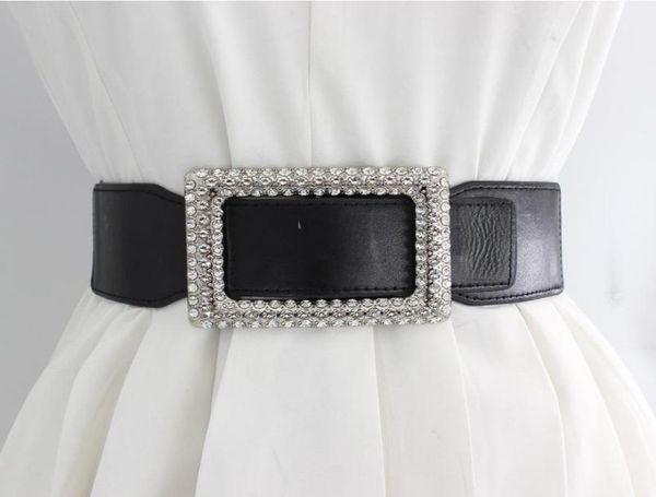 belts fashion elastic leather wide belt for women square rhinestone buckle waist strap corset girdle female waistband6582716, Black;brown
belts fashion elastic leather wide belt for women square rhinestone buckle waist strap corset girdle female waistband6582716, Black;brown
