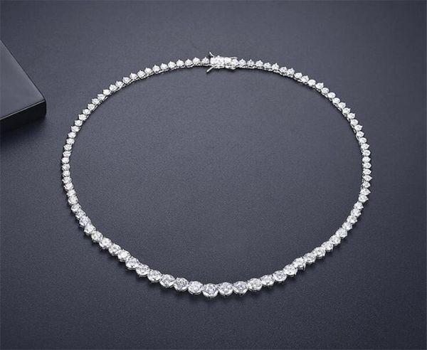 2022 sell bride tennis necklace sparkling luxury jewelry 18k white gold fill round cut white z cz diamond gemstones ins wo6506255, Silver
2022 sell bride tennis necklace sparkling luxury jewelry 18k white gold fill round cut white z cz diamond gemstones ins wo6506255, Silver