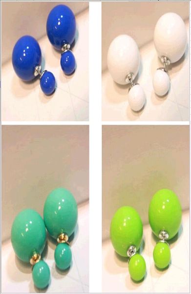 two sided earrings double pearl front back ear stud earrings fashion jewelry whole round shaped studs 18 mix colors mixed 4697227, Golden;silver
two sided earrings double pearl front back ear stud earrings fashion jewelry whole round shaped studs 18 mix colors mixed 4697227, Golden;silver