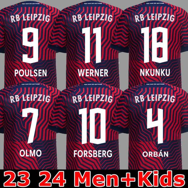 23 24 rbl leipziges silva soccer jerseys 2023 2024 olmo poulsen forsberg hee chan sabitzer upamecano szoboszlai kluivert football shirt men, Black;yellow
23 24 rbl leipziges silva soccer jerseys 2023 2024 olmo poulsen forsberg hee chan sabitzer upamecano szoboszlai kluivert football shirt men, Black;yellow