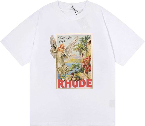 fashion rhude mens cotton t shirt x summer angel shirts classic t-shirt hip hop tee retro short sleeve clothing for men women, White;black
fashion rhude mens cotton t shirt x summer angel shirts classic t-shirt hip hop tee retro short sleeve clothing for men women, White;black