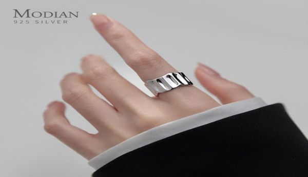 solitaire ring modian solid 925 sterling silver wave geometric adjustable simple finger rings for women party anti allergic jewelr9276932, Golden;silver
solitaire ring modian solid 925 sterling silver wave geometric adjustable simple finger rings for women party anti allergic jewelr9276932, Golden;silver
