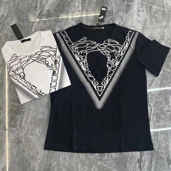 men's t-shirts designer t shirt mens short sleeved tshirt suer sweatshirt tee men women othing round neck pullo polo luxury loose cotto, White;black
men's t-shirts designer t shirt mens short sleeved tshirt suer sweatshirt tee men women othing round neck pullo polo luxury loose cotto, White;black