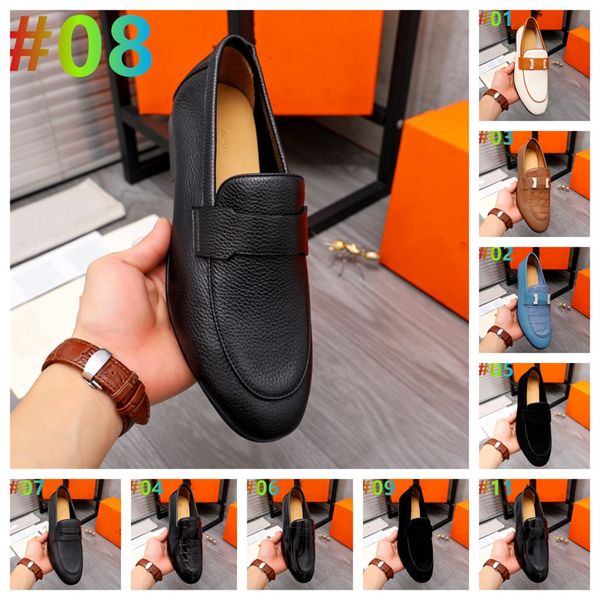new autumn winter personality men's dress shoes designer design breathable round toe lace-up casual business shoes for party size 38-45, Black
new autumn winter personality men's dress shoes designer design breathable round toe lace-up casual business shoes for party size 38-45, Black