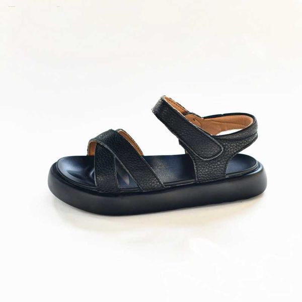 sandals genuine leathe summer girls sandals cowhide soft sole breathable boys beach sandals waterproof children's casual shoes aa230518, Black;red
sandals genuine leathe summer girls sandals cowhide soft sole breathable boys beach sandals waterproof children's casual shoes aa230518, Black;red