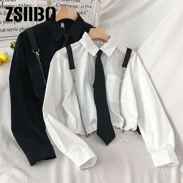 womens two piece pants style female loose tie shirt high waist belt and small feet personality overalls twopiece suit costume cotton club y2, White
womens two piece pants style female loose tie shirt high waist belt and small feet personality overalls twopiece suit costume cotton club y2, White