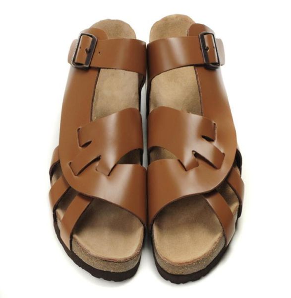 famous brand arizona flat sandals men039s women comfortable shoes female single buckle slipper genuine leather slippers with or9731535, Black
famous brand arizona flat sandals men039s women comfortable shoes female single buckle slipper genuine leather slippers with or9731535, Black