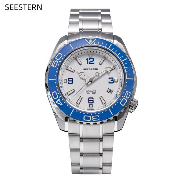 wristwatches seestern diving watch men automatic mechanical wristwatch nh35 movement sapphire mirror 200m water resistance reloj hombre 2305, Slivery;brown
wristwatches seestern diving watch men automatic mechanical wristwatch nh35 movement sapphire mirror 200m water resistance reloj hombre 2305, Slivery;brown