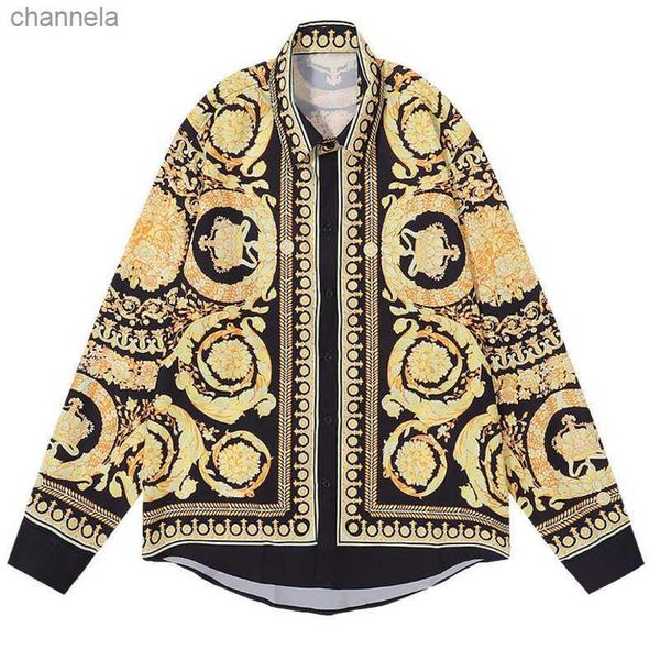 men's casual shirts luxury royal gold printed shirt men long sleeve floral baroque designer shirt men high street vintage party banquet, White;black
men's casual shirts luxury royal gold printed shirt men long sleeve floral baroque designer shirt men high street vintage party banquet, White;black