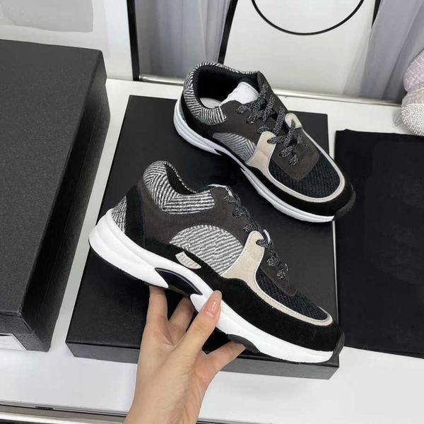 7a designer running shoes fashion sneakers women luxury lace-up sports shoe casual trainers classic channel sneaker woman ccity hdfv, Black
7a designer running shoes fashion sneakers women luxury lace-up sports shoe casual trainers classic channel sneaker woman ccity hdfv, Black