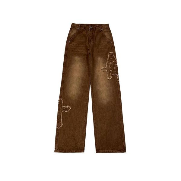 jeans vintage large size women brown jeans mom denim pants wide leg jean female fashion long trousers high waist denim straight baggy, Blue
jeans vintage large size women brown jeans mom denim pants wide leg jean female fashion long trousers high waist denim straight baggy, Blue
