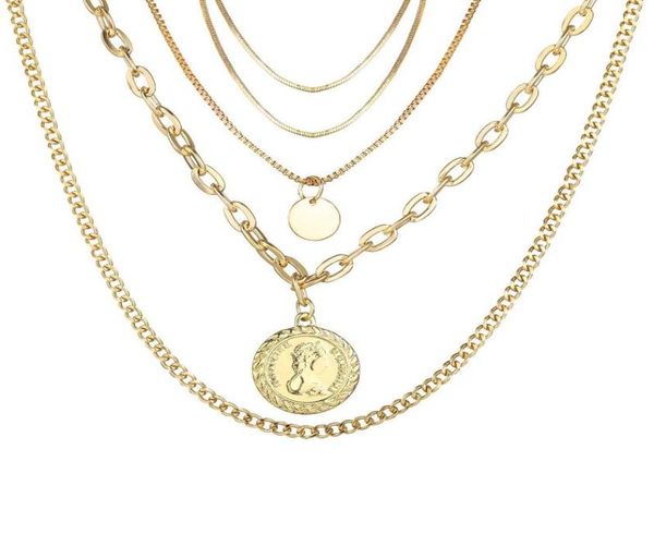 fashion layered chain gold layered plated seal pendant multilayer necklaces men jewellery vintage for accessories women jewlery9656597, Silver
fashion layered chain gold layered plated seal pendant multilayer necklaces men jewellery vintage for accessories women jewlery9656597, Silver