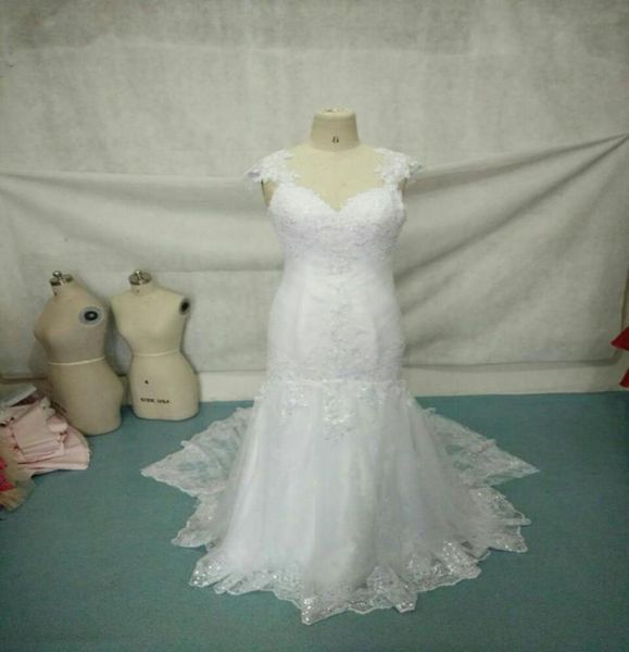 real pos vintage woman beaded vneck cap sleeve mermaid lace long wedding dress white custom made lace up bridal gown available8973580
real pos vintage woman beaded vneck cap sleeve mermaid lace long wedding dress white custom made lace up bridal gown available8973580