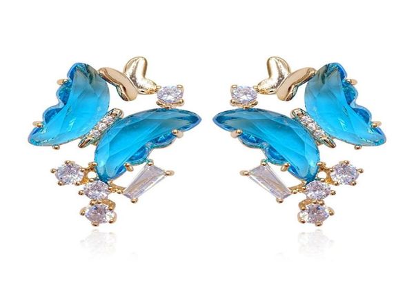 pretty 3d glass crystal transparent butterfly diamond zirconia earrings fashion designer stud earrings for woman girls s925 silver3056050, Golden;silver
pretty 3d glass crystal transparent butterfly diamond zirconia earrings fashion designer stud earrings for woman girls s925 silver3056050, Golden;silver
