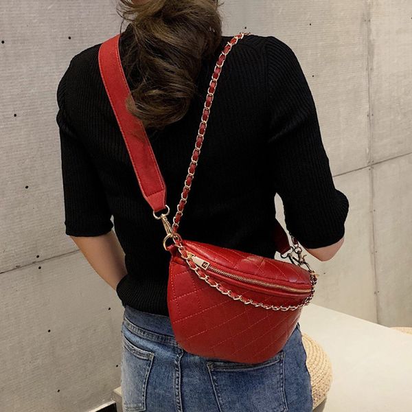evening bags chain waist bag women leather belt female fanny pack highquality zipper chest pack luxury brand banana phone pocket 23519
evening bags chain waist bag women leather belt female fanny pack highquality zipper chest pack luxury brand banana phone pocket 23519