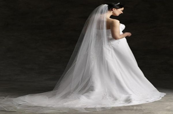 cathedral length long wedding veil 3m white ivory tulle cut edge one layer wedding dresses vintage champagne bridal veils6188330, Black
cathedral length long wedding veil 3m white ivory tulle cut edge one layer wedding dresses vintage champagne bridal veils6188330, Black