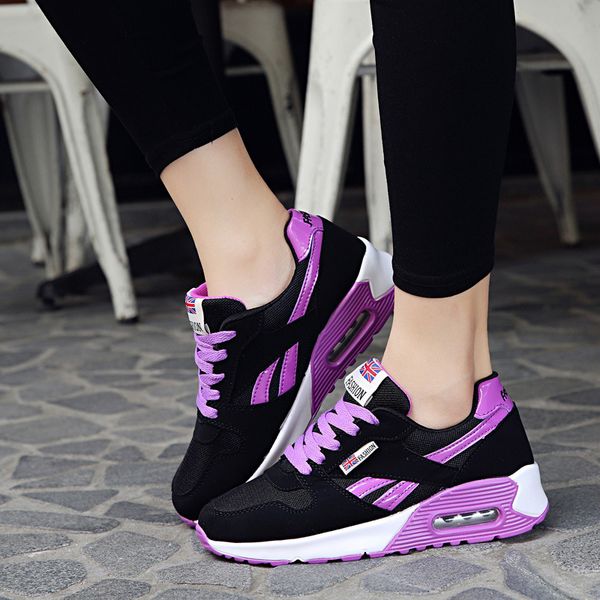dress shoes sepatu olahraga bantalan udara wanita lari luar ruangan bertali sneakers tenis feminino flat kasual 230517, Black
dress shoes sepatu olahraga bantalan udara wanita lari luar ruangan bertali sneakers tenis feminino flat kasual 230517, Black