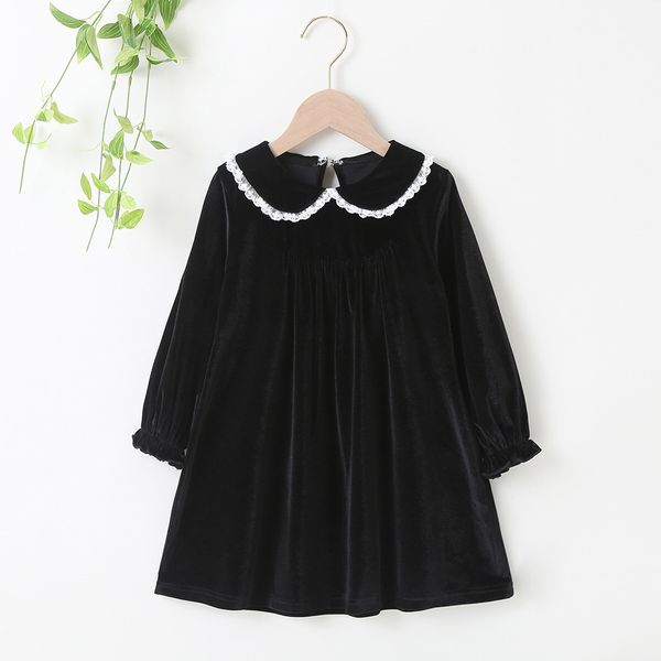 girl's dresses autumn winter dress long sleeve peter pan collar lace velvet green black cute sweet baby girls dress vestidos 2-6t 23051, Red;yellow
girl's dresses autumn winter dress long sleeve peter pan collar lace velvet green black cute sweet baby girls dress vestidos 2-6t 23051, Red;yellow