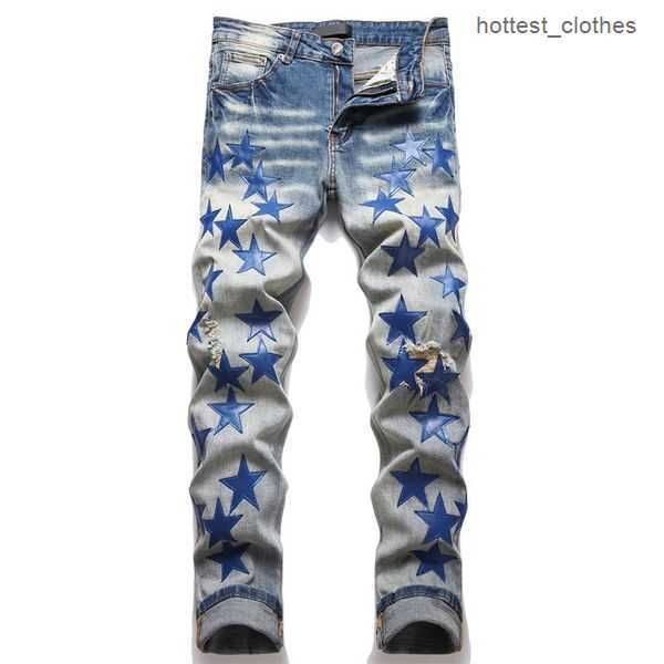 i am mens jeans ripped embroidery pentagram patchwork for trend brand motorcycle pant skinny 3 7c5x, Blue
i am mens jeans ripped embroidery pentagram patchwork for trend brand motorcycle pant skinny 3 7c5x, Blue