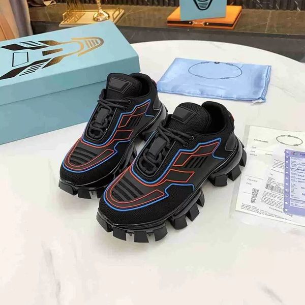 2023 designer 19fw casual shoes men women cloudbust thunder sneakers camouflage capsule series color matching increase platform trainers, Black
2023 designer 19fw casual shoes men women cloudbust thunder sneakers camouflage capsule series color matching increase platform trainers, Black